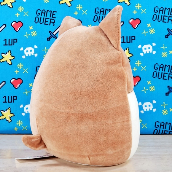 Squishmallow Regina The Corgi With Sushi 8" UltraSoft Stuffed Plush Toy NWT - Picture 3 of 12